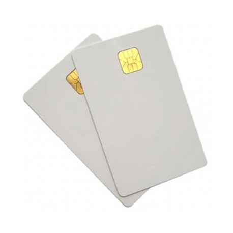 200 Smart Card bianche in PVC MicroChip SLE 5542